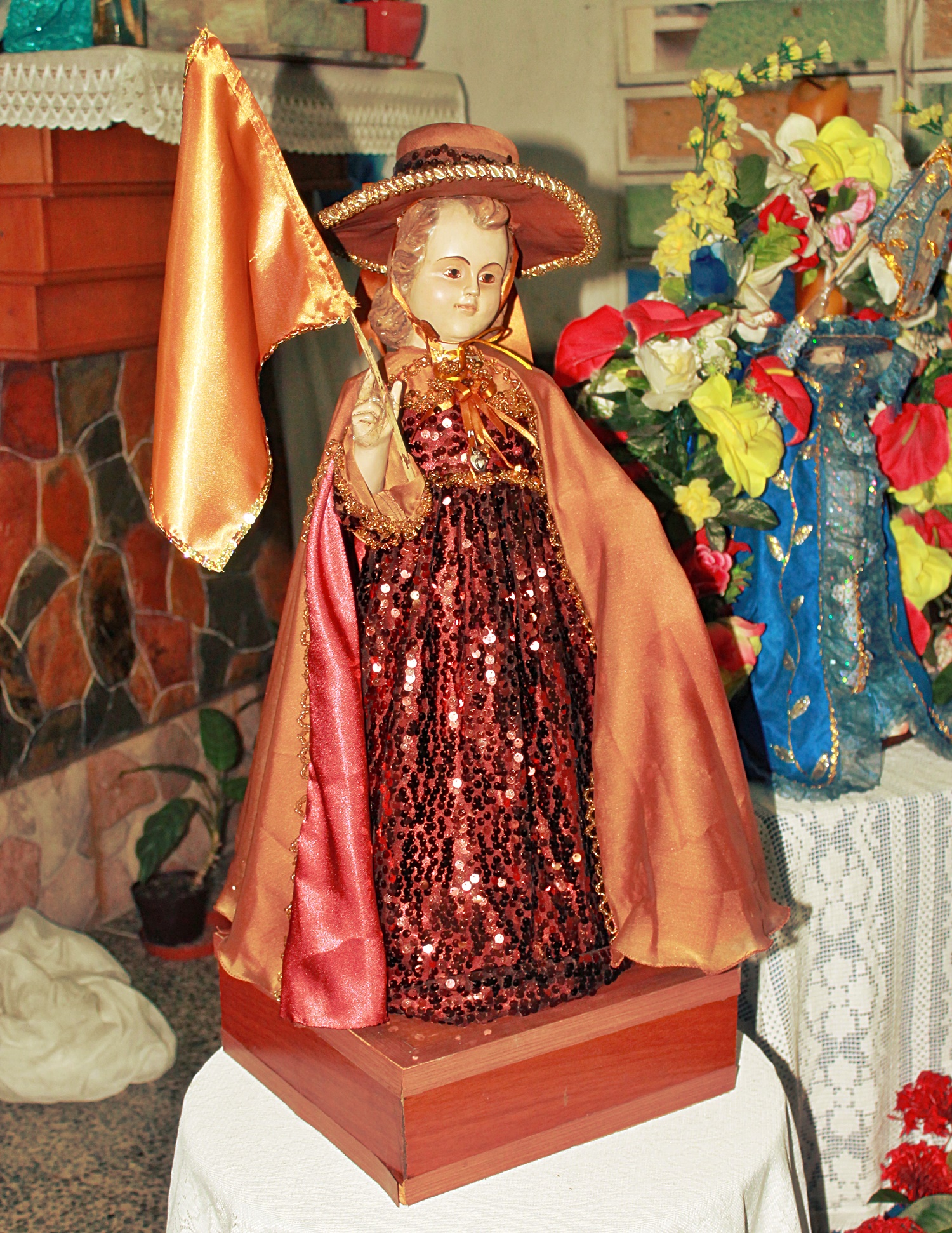 Bendecido San Juan en el templo